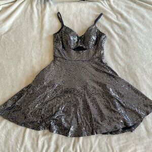 Sparkly mini dress